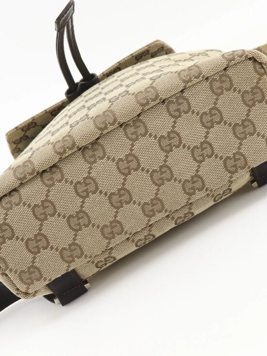 GUCCI Backpack Daypack 003.0242 Brown GG canvas Women main image 10